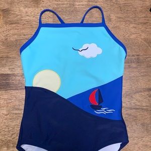 Hanna Andersson Girl’s One-Piece Swimsuit